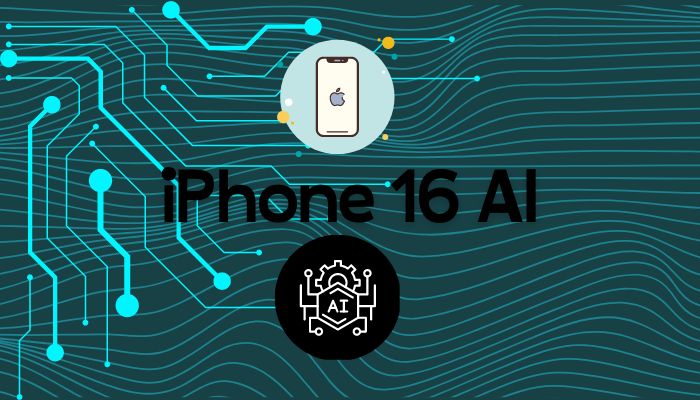 iPhone 16 showcasing AI innovations with a sleek design and advanced features, including the A18 Bionic chip and Apple Intelligence suite.